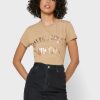 Tricouri maro cu logo Ralph Lauren pentru damă