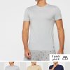 Tricouri multicolore pentru bărbați Ralph Lauren, pachet de 3 asortate, cu gât crew