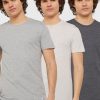 Tricouri multicolore pentru bărbați Ralph Lauren, pachet de 3 asortate, cu gât crew