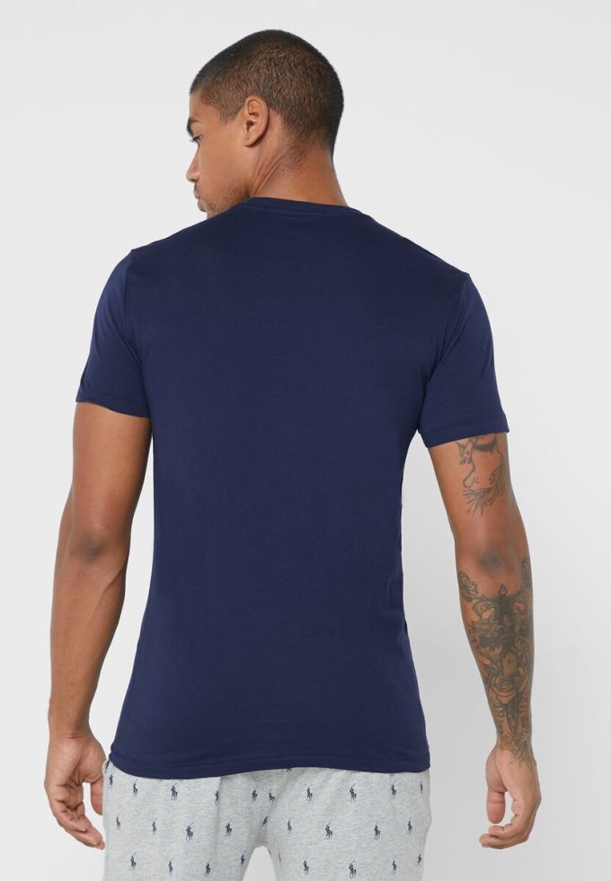 Tricouri multicolore pentru bărbați Ralph Lauren, pachet de 3 asortate, cu gât crew
