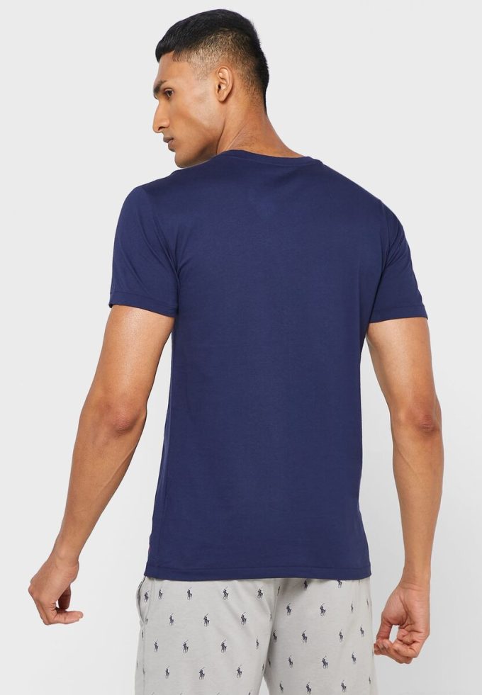 Tricouri multicolore pentru bărbați Ralph Lauren, pachet de 3 asortate, cu gât crew