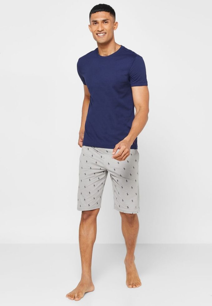 Tricouri multicolore pentru bărbați Ralph Lauren, pachet de 3 asortate, cu gât crew