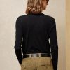 Tricouri negre cu mânecă lungă din bumbac Ralph Lauren Utility Bear pentru femei Tricouri negre cu mânecă lungă din bumbac Ralph Lauren Utility Bear pentru femei