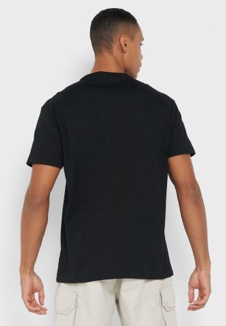 Tricouri negre pentru bărbați, cu logo-ul Ralph Lauren, cu gâtul rotund Tricouri negre pentru bărbați, cu logo-ul Ralph Lauren, cu gâtul rotund