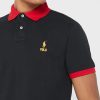 Tricouri negre Ralph Lauren Essential pentru bărbați Tricouri negre Ralph Lauren Essential pentru bărbați