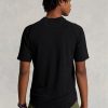 Tricouri negre Ralph Lauren personalizate Slim Fit Performance Jersey Tricouri negre Ralph Lauren personalizate Slim Fit Performance Jersey