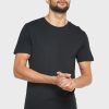 Tricouri negru Ralph Lauren pentru bărbați, pachet de 3 asortate, cu gât crew Tricouri negru Ralph Lauren pentru bărbați, pachet de 3 asortate, cu gât crew