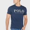 Tricouri pentru bărbați, cu logo-ul Ralph Lauren, cu decolteu rotund
