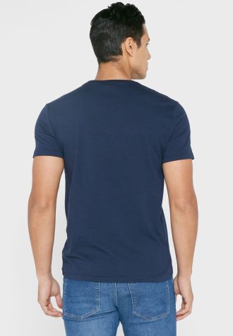 Tricouri pentru bărbați, cu logo-ul Ralph Lauren, cu decolteu rotund