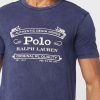 Tricouri pentru bărbați, cu logo-ul Ralph Lauren, cu decolteu rotund Tricouri pentru bărbați, cu logo-ul Ralph Lauren, cu decolteu rotund