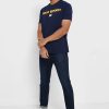 Tricouri pentru bărbați, cu logo-ul Ralph Lauren, cu decolteu rotund