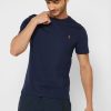 Tricouri pentru bărbați Ralph Lauren Essential cu decolteu rotund pentru bărbați