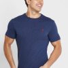 Tricouri pentru bărbați Ralph Lauren Essential cu decolteu rotund pentru bărbați Tricouri pentru bărbați Ralph Lauren Essential cu decolteu rotund pentru bărbați