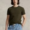Tricouri pentru bărbați Ralph Lauren, personalizate, slim cu gât crew, pentru bărbați Tricouri pentru bărbați Ralph Lauren, personalizate, slim cu gât crew, pentru bărbați