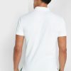 Tricouri polo albe Ralph Lauren Essential pentru bărbați Tricouri polo albe Ralph Lauren Essential pentru bărbați