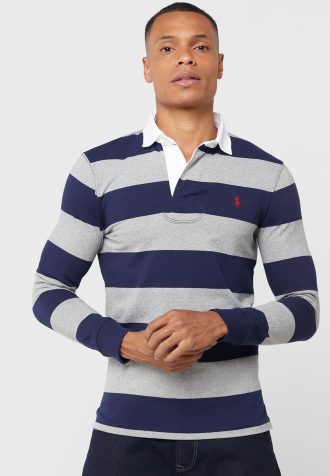 Tricouri polo cu dungi Ralph Lauren multicolore pentru bărbați