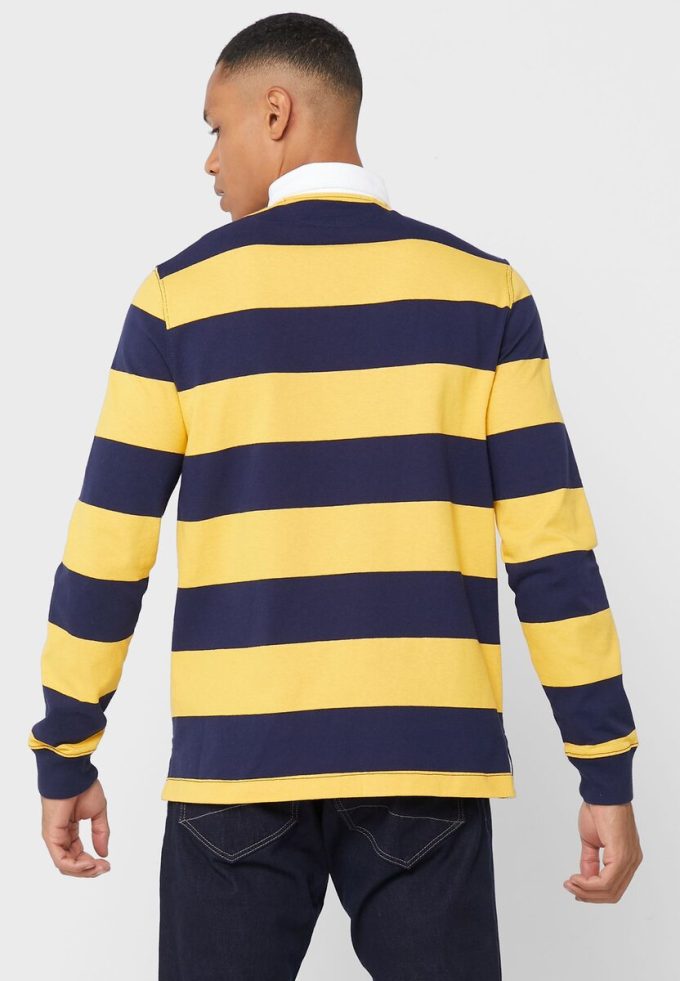 Tricouri polo cu dungi Ralph Lauren multicolore pentru bărbați Tricouri polo cu dungi Ralph Lauren multicolore pentru bărbați