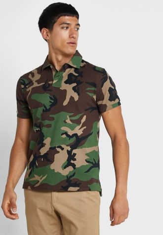 Tricouri polo cu imprimeu Ralph Lauren pentru bărbați multicolori