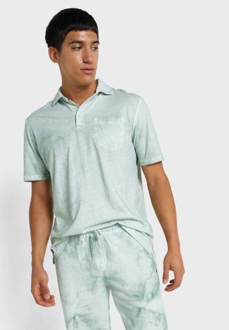Tricouri polo cu imprimeu Ralph Lauren pentru bărbați verzi