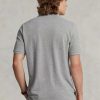 Tricouri polo cu plasă subțire personalizate Ralph Lauren pentru bărbați gri Tricouri polo cu plasă subțire personalizate Ralph Lauren pentru bărbați gri