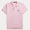 Tricouri polo de damă, cu plasă, Ralph Lauren, de culoare clasică