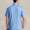 Tricouri polo de performanță Ralph Lauren Classic Fit, albastre, pentru bărbați Tricouri polo de performanță Ralph Lauren Classic Fit, albastre, pentru bărbați