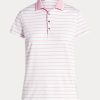 Tricouri polo din jerseu, croite, Ralph Lauren, pentru femei, roz