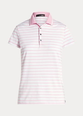 Tricouri polo din jerseu, croite, Ralph Lauren, pentru femei, roz