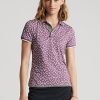 Tricouri polo din jerseu stretch pentru femei Ralph Lauren Tailored Fit Tricouri polo din jerseu stretch pentru femei Ralph Lauren Tailored Fit