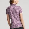Tricouri polo din jerseu stretch pentru femei Ralph Lauren Tailored Fit Tricouri polo din jerseu stretch pentru femei Ralph Lauren Tailored Fit