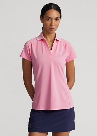 Tricouri polo din piqué, croite, Ralph Lauren, pentru damă