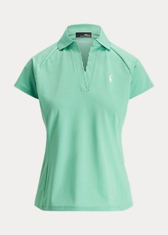 Tricouri polo din piqué, croite, Ralph Lauren, verzi