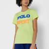 Tricouri polo galbene Ralph Lauren pentru femei Tricouri polo galbene Ralph Lauren pentru femei