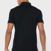 Tricouri polo negre Ralph Lauren Essential pentru bărbați Tricouri polo negre Ralph Lauren Essential pentru bărbați
