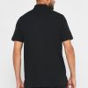 Tricouri polo negre Ralph Lauren Essential pentru bărbați Tricouri polo negre Ralph Lauren Essential pentru bărbați
