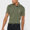 Tricouri polo personalizate Ralph Lauren pentru bărbați verzi
