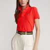 Tricouri polo Ralph Lauren Classic Fit Mesh pentru damă Tricouri polo Ralph Lauren Classic Fit Mesh pentru damă