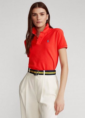Tricouri polo Ralph Lauren Classic Fit Mesh pentru damă