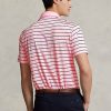 Tricouri polo Ralph Lauren Classic Fit Performance pentru bărbați roz