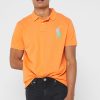 Tricouri polo Ralph Lauren Essential pentru bărbați portocalii