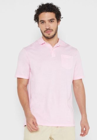 Tricouri polo Ralph Lauren Essential pentru bărbați roz