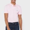 Tricouri polo Ralph Lauren Essential Slim fit pentru bărbați roz