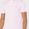 Tricouri polo Ralph Lauren Essential Slim fit pentru bărbați roz