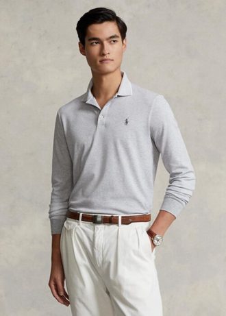 Tricouri polo Ralph Lauren personalizate pentru bărbați, slim Fit Birdseye