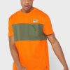 Tricouri portocalii cu logo Ralph Lauren pentru bărbați Tricouri portocalii cu logo Ralph Lauren pentru bărbați
