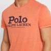 Tricouri portocalii cu logo Ralph Lauren pentru bărbați