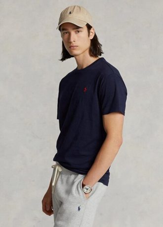 Tricouri Ralph Lauren pentru bărbați, din jerseu, cu croiala, cu croială clasică