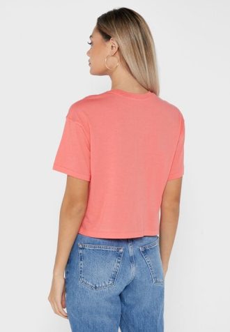 Tricouri roșii cu logo Ralph Lauren pentru femei