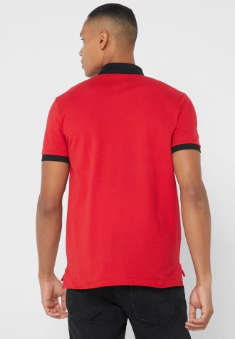 Tricouri roșii Ralph Lauren Essential pentru bărbați
