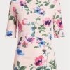 Tricouri roz pentru femei Ralph Lauren, din bumbac elastic elastic Tricouri roz pentru femei Ralph Lauren, din bumbac elastic elastic